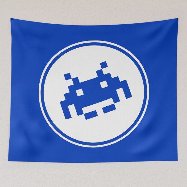 Item preview, Space Invader Retro Video Game Icon designed and sold by Jamie Cross.