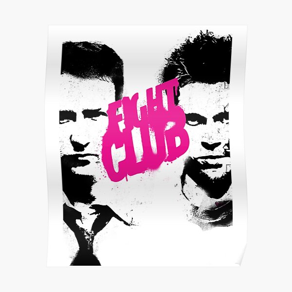 COMBAT CLUB (1999) | affiche d'encre Poster