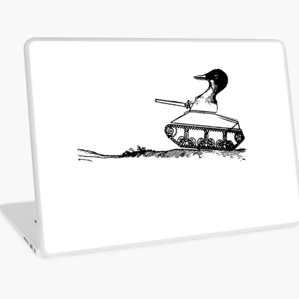 Duck Tank Laptop Skin