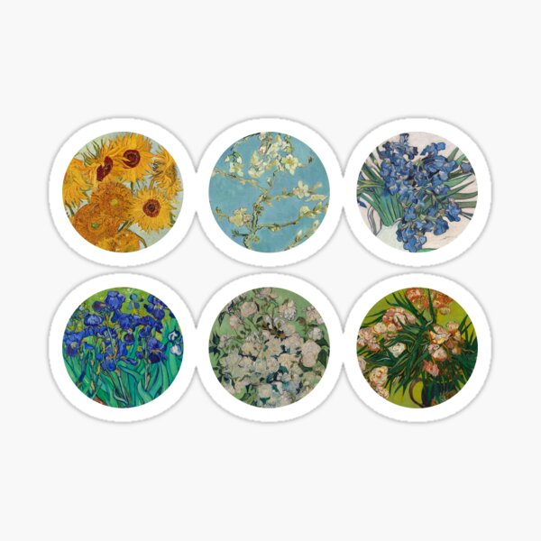 Item preview, van gogh flower set designed and sold by pripple.