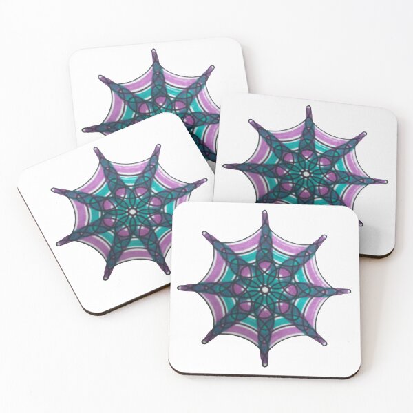 Item preview, Spirograph Lavender Mint Web designed and sold by TravellingAlle.