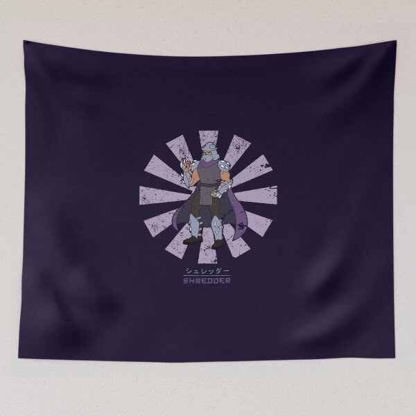 Item preview, Shredder Retro Japanese Ninja Turtles designed and sold by Nova5.