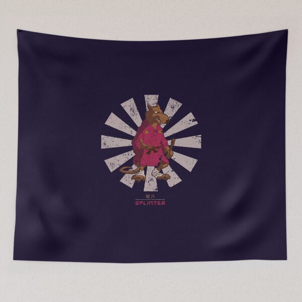 Item preview, Splinter Retro Japanese Ninja Turtles designed and sold by Nova5.