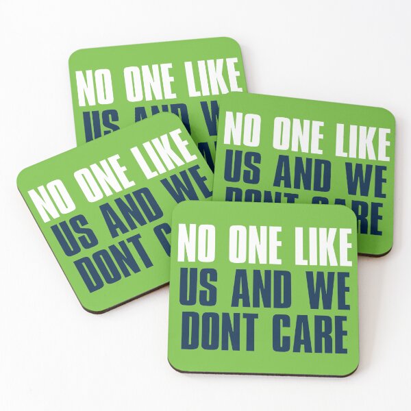 Item preview, No One like Us and We dont care, Seattle Sports Green designed and sold by elhefe.