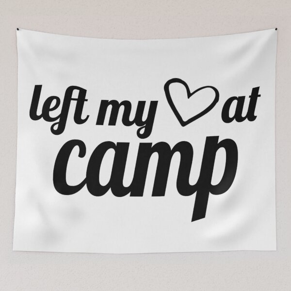Item preview, Left My Heart At Camp designed and sold by Devon Nassau.