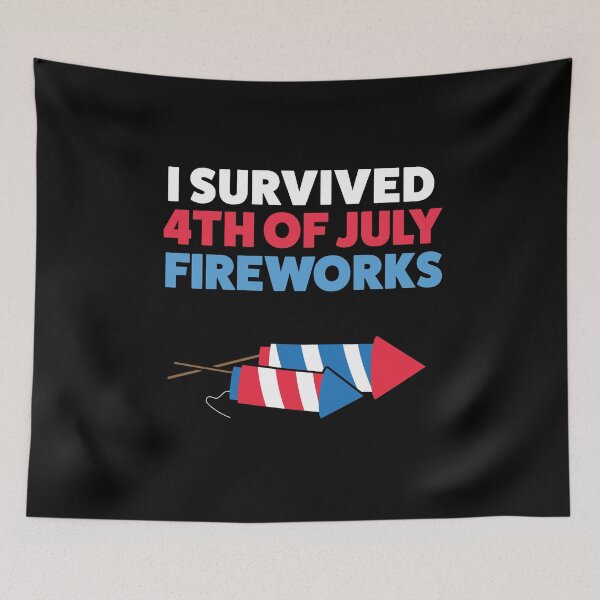 Item preview, Funny Fireworks Shirt designed and sold by ChiChingTees.