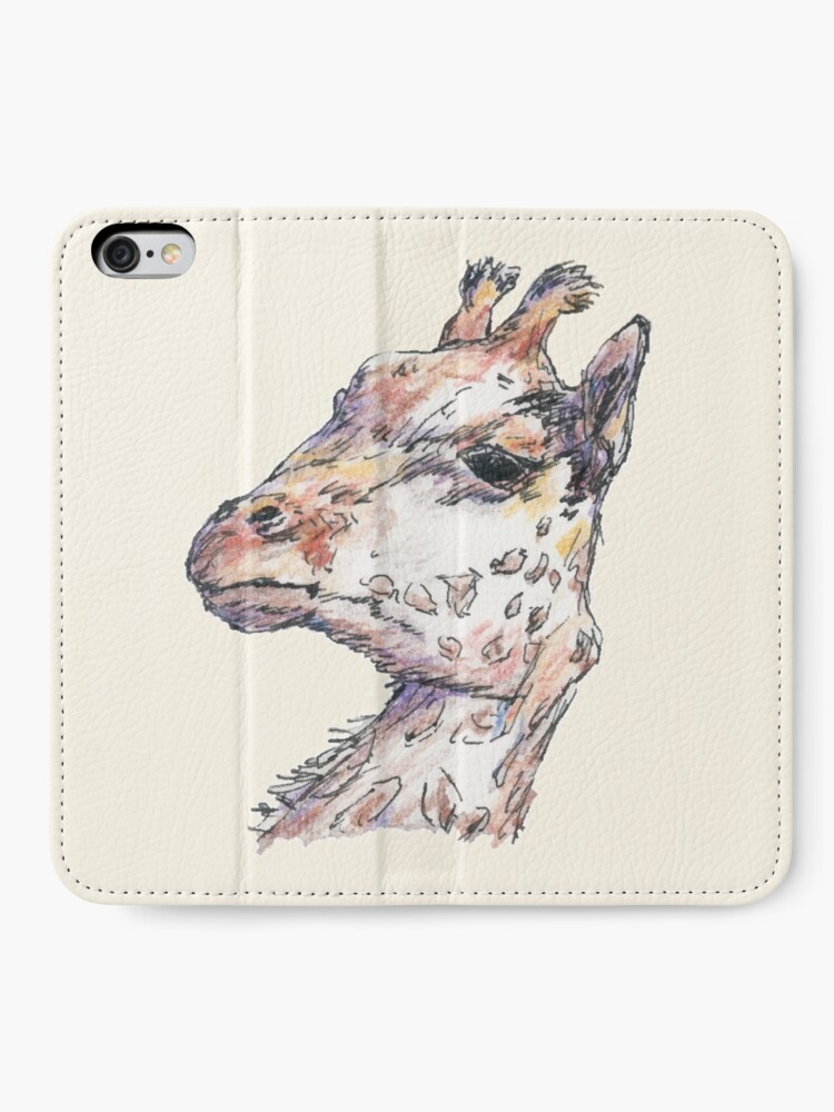 Alternate view of Giraffe iPhone Wallet