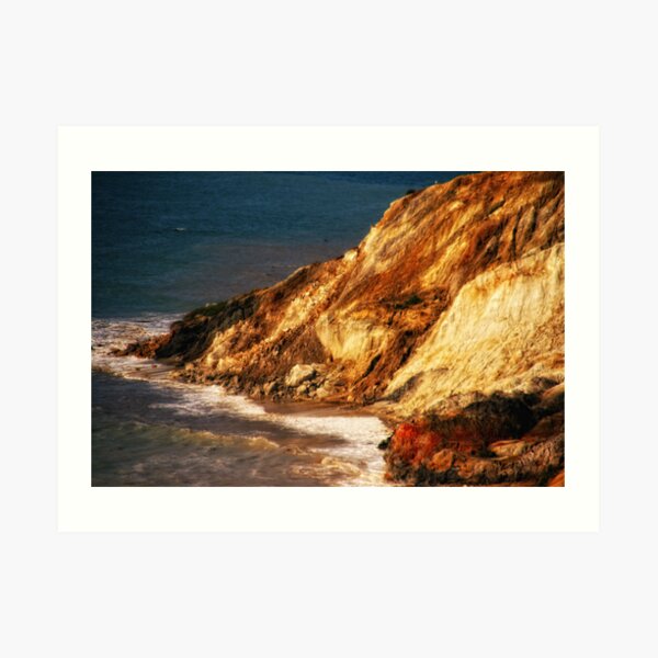 Gay Head Clay Cliffs 1 Art Print