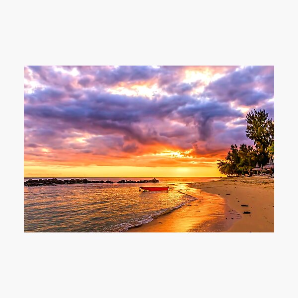 Item preview, Mauritian Sunset designed and sold by Gary Chadbond Photography.