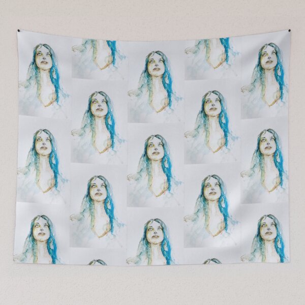 Item preview, Study in light and blue designed and sold by devinberryhill.