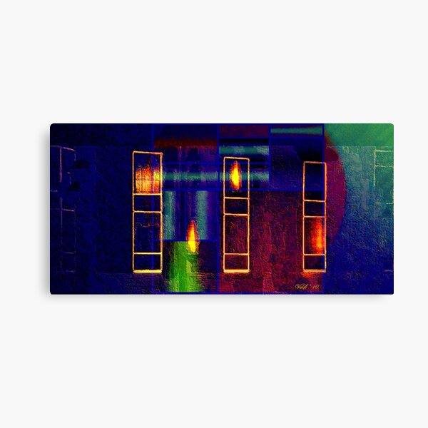 Forever windows and one soul at the crack of dawn Canvas Print