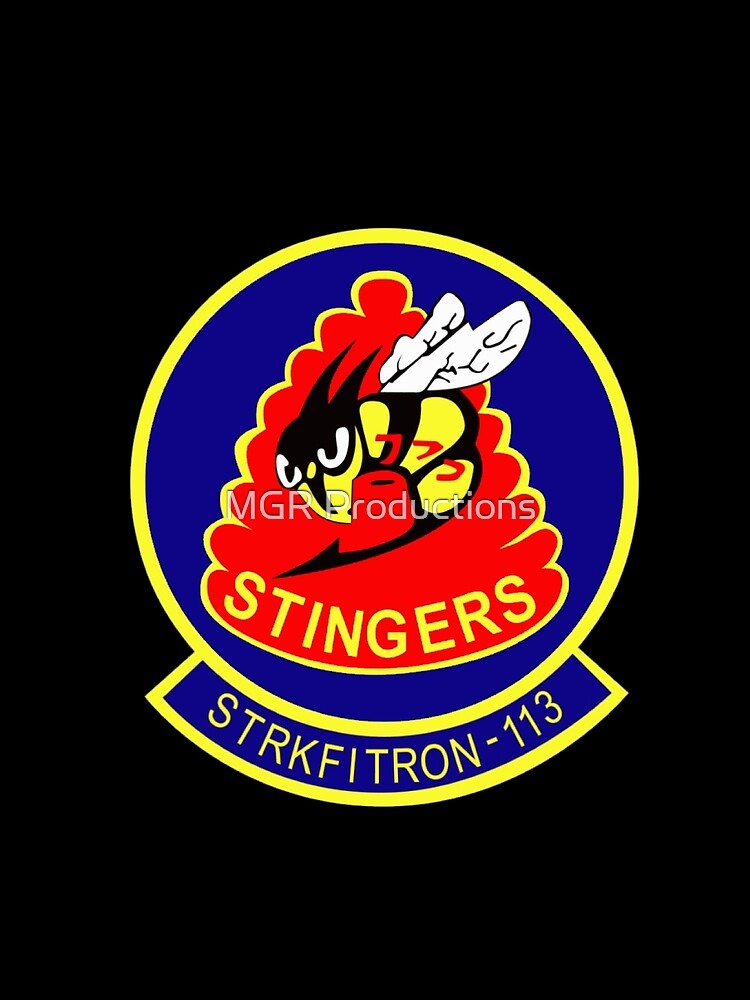  VFA 113  Stingers Patch T shirt by Quatrosales Redbubble