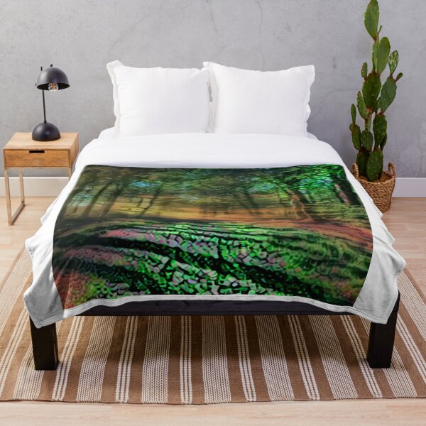 Item preview, Abstract Forest 5 designed and sold by DODADPRINTS.