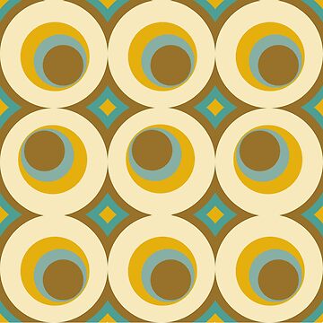 Artwork thumbnail, Mid-Century Modern Moonrise by MonstersMashU