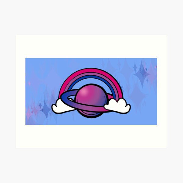 Space Queers: Bi Art Print