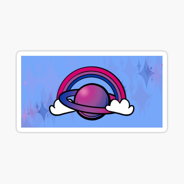 Space Queers: Bi Sticker