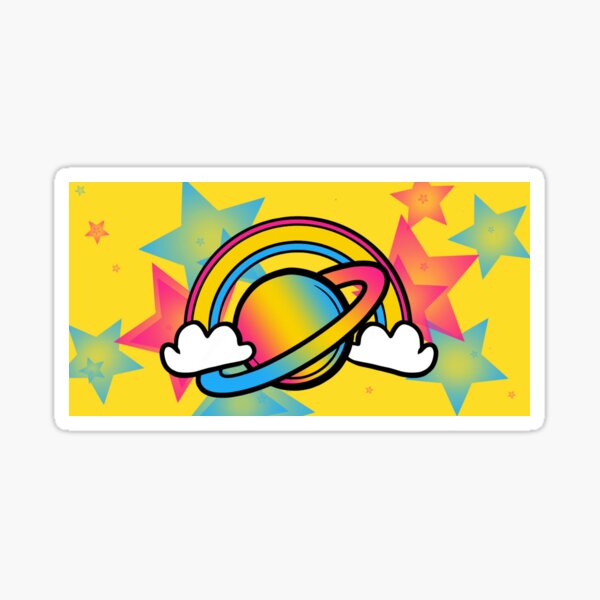 Space Queers: Pan Sticker