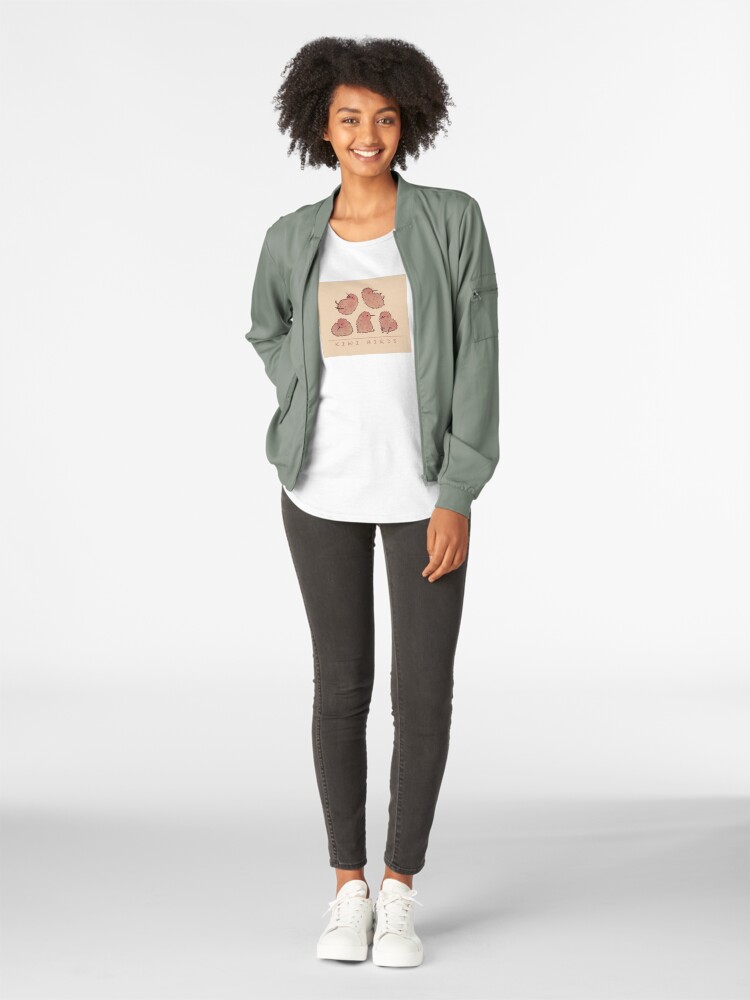 Alternate view of Cute Kiwi Birds 2 Premium Scoop T-Shirt
