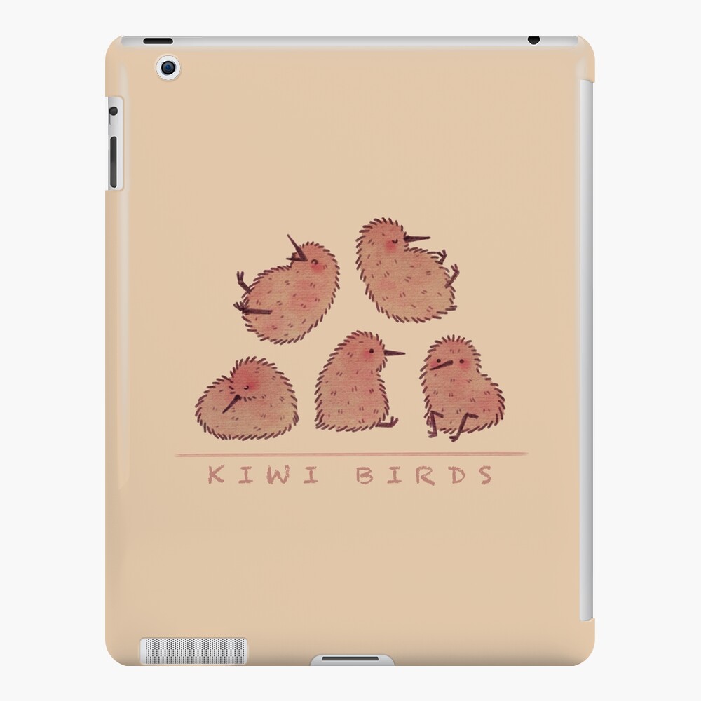 Cute Kiwi Birds 2 iPad Case & Skin