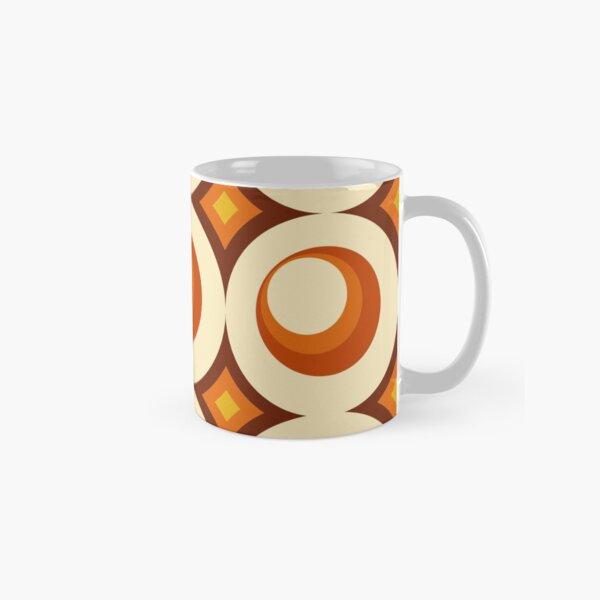 Mid-Century Modern 3 Crescent Classic Mug