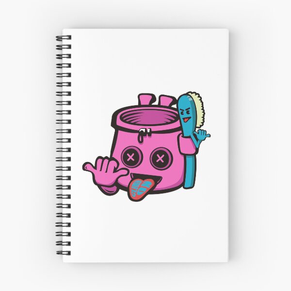Item preview, Chalk Bag and Brush Shaka (Pink) | Climbing designed and sold by Designwith8.