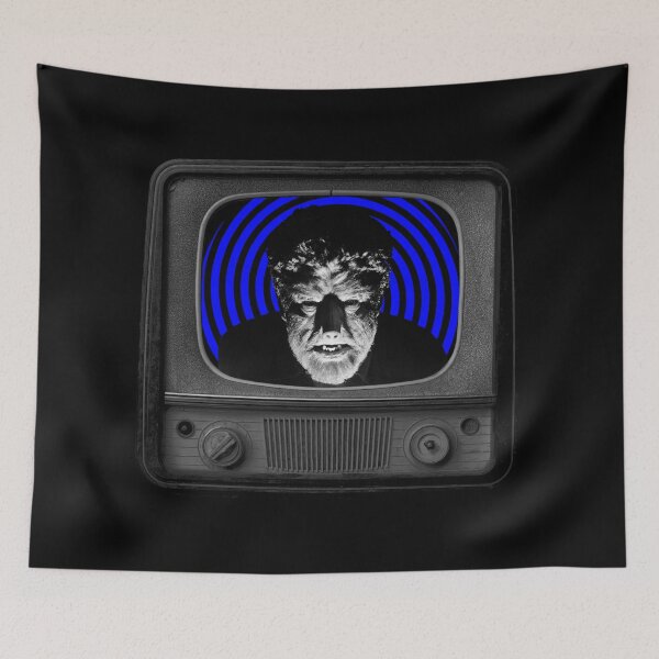 Item preview, WOLFMAN TV 1 designed and sold by Garden Of Nightmares.