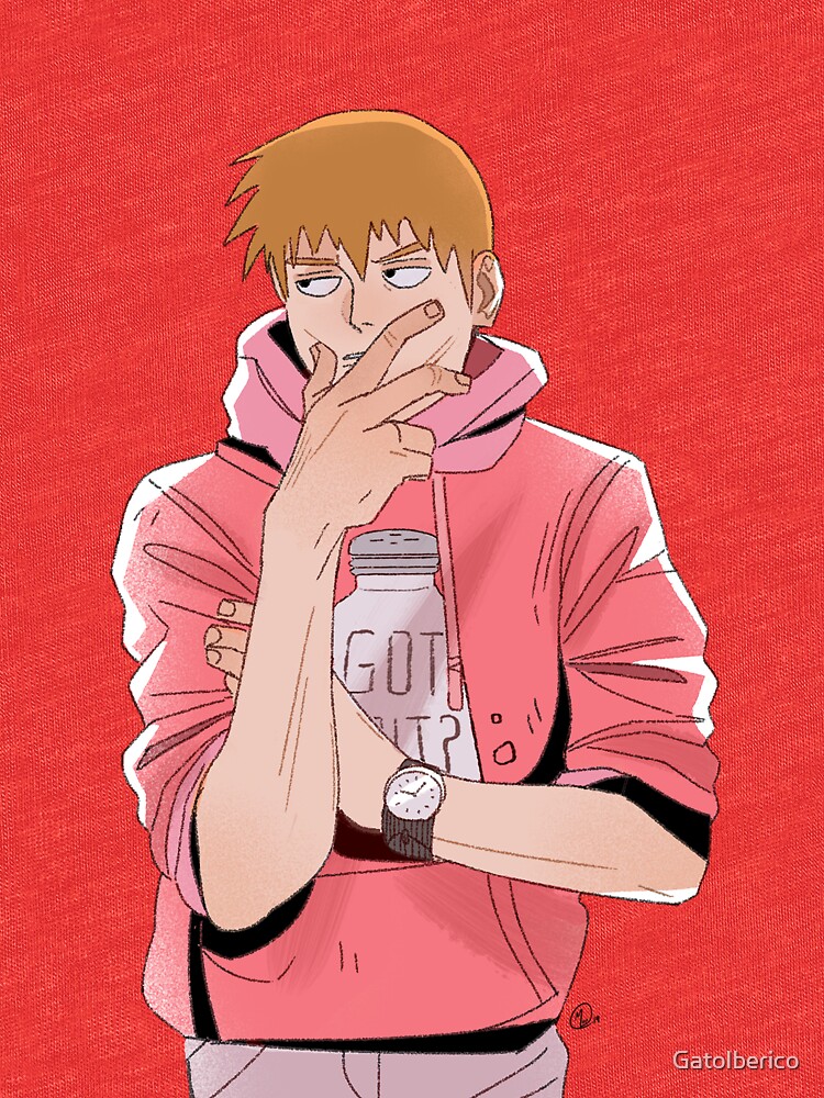 "Reigen's Salt Hoodie #2" T-shirt by GatoIberico | Redbubble