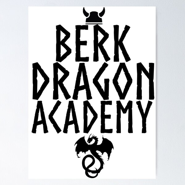 Item preview, HTTYD-Inspired "Berk Dragon Academy" designed and sold by mulberrydragon.