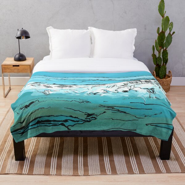 Aperçu de l'œuvre vagues de la mer, bleu créée et vendue par Samarcrow.