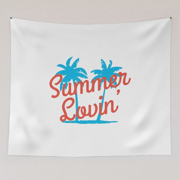 Item preview, Summer Vacation Quote Love Lovin Palm Trees Sun Celebrate design designed and sold by CreatedByHeidi.