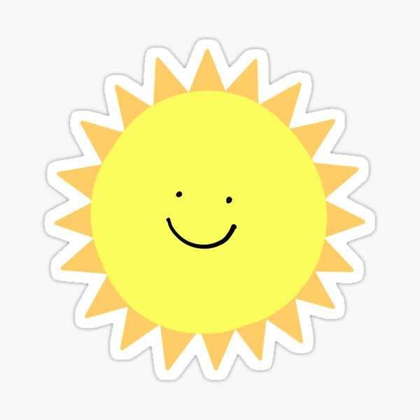 Shine Bright Sun Vinyl Sticker - Motivational, Sun-Themed Sticker – Sunny  Day Designs