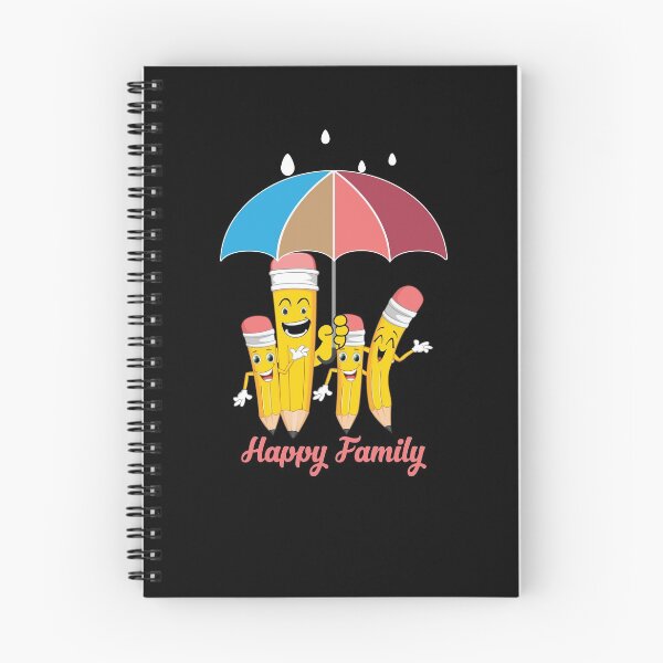 Item preview, The cute funny happy family of pencil tea designed and sold by Peter Azeez.