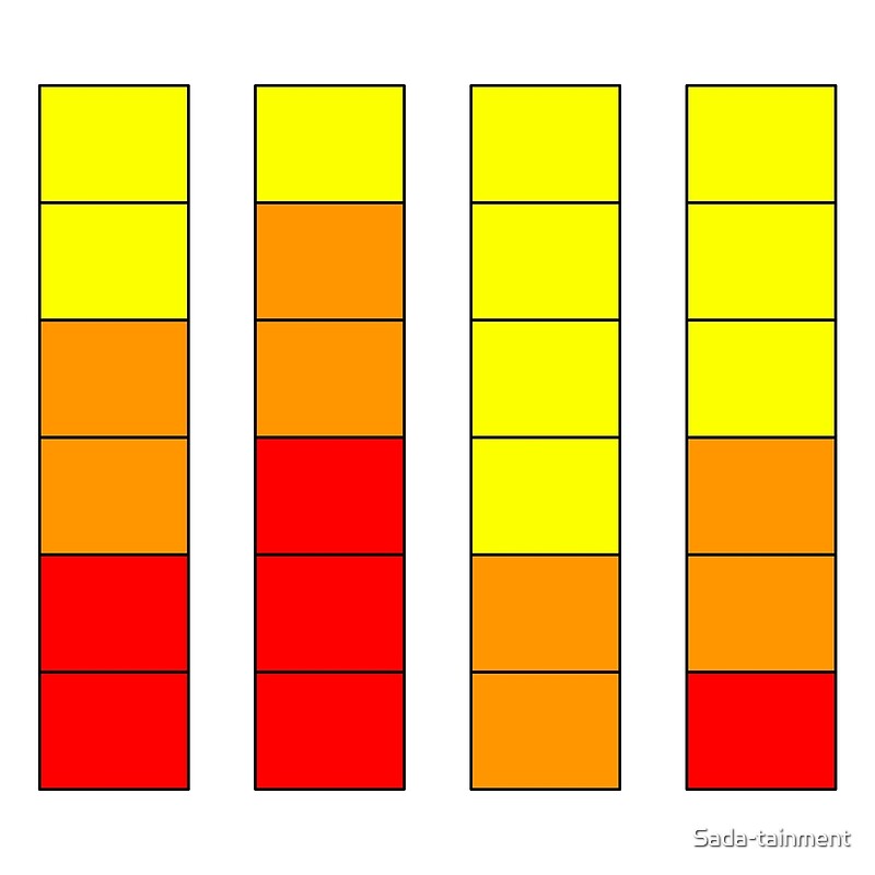 "Volume Bars Simple" by Sadatainment Redbubble