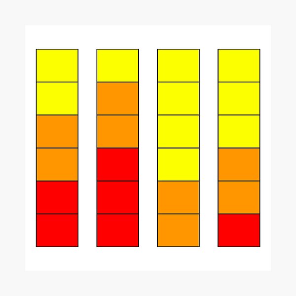 Volume Bars - Simple Photographic Print