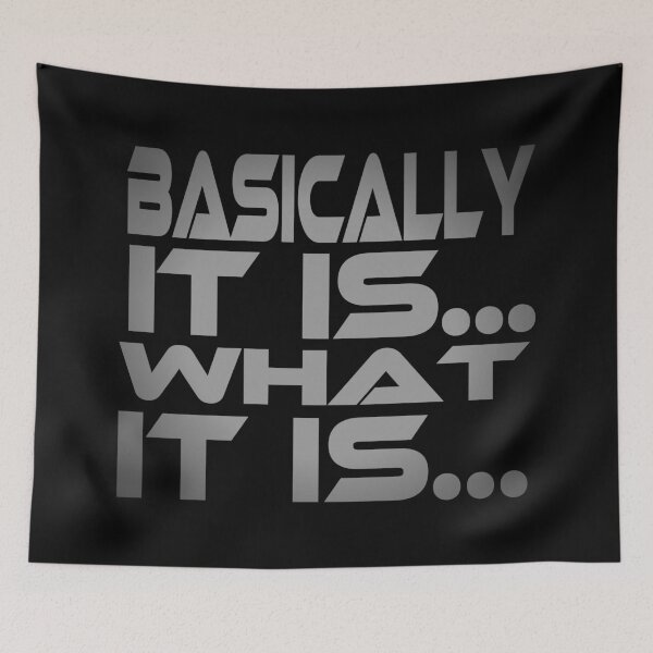 Item preview, Basically... It Is... What It Is... Idium Series designed and sold by Carbon-Fibre Media.