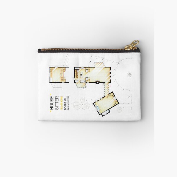 Item preview, Floorplan of the Yellow House from the HOUSESITTER designed and sold by TV Floorplans & More.
