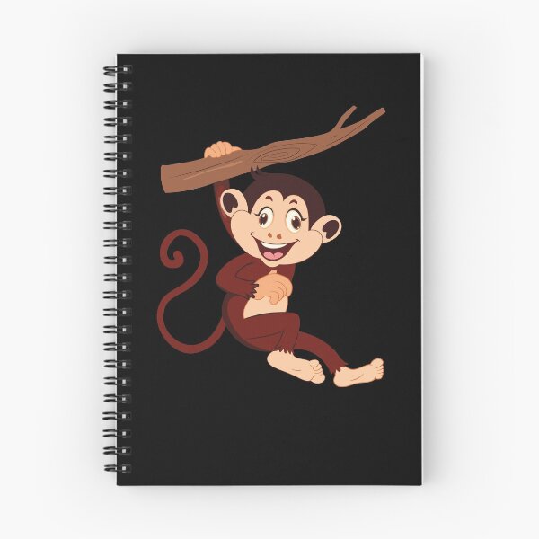 Item preview, Funny cute monkey climbing on the branch tea designed and sold by Peter Azeez.