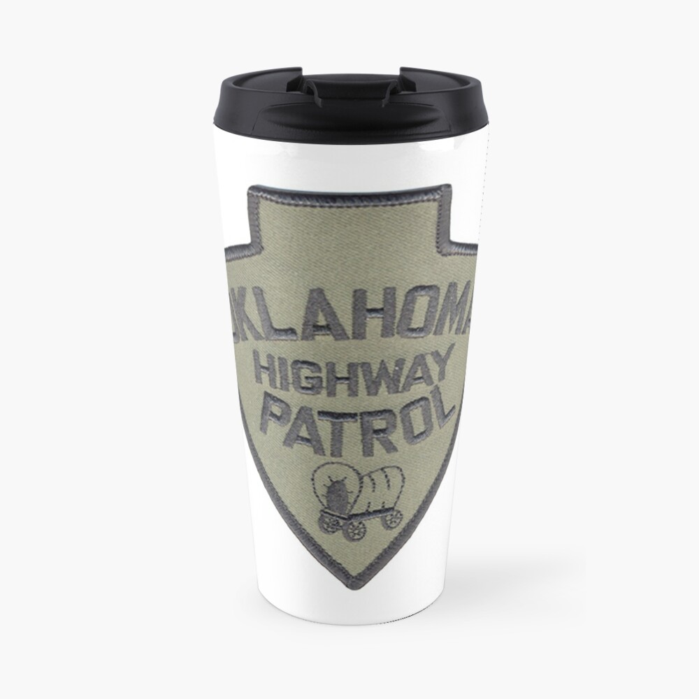 Oklahoma Highway Patrol Swat Travel Coffee Mug For Sale By