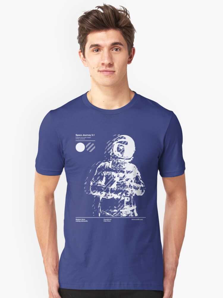Alternate view of Space Journey 3.1 Slim Fit T-Shirt