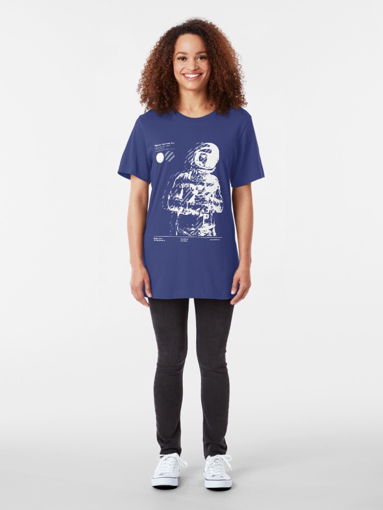 Alternate view of Space Journey 3.1 Slim Fit T-Shirt