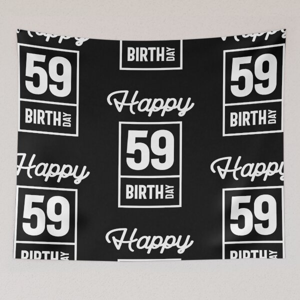 Item preview, Happy 59th Birthday designed and sold by cidolopez.