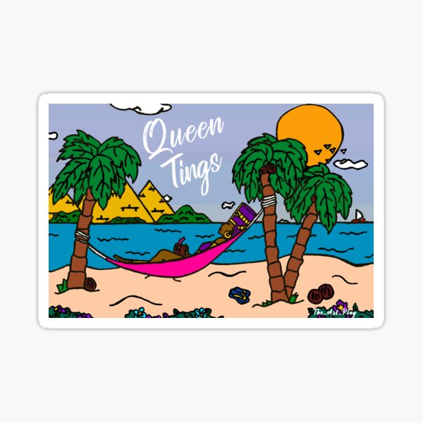 Aperçu de l'œuvre Queen Tings créée et vendue par FHoliday.