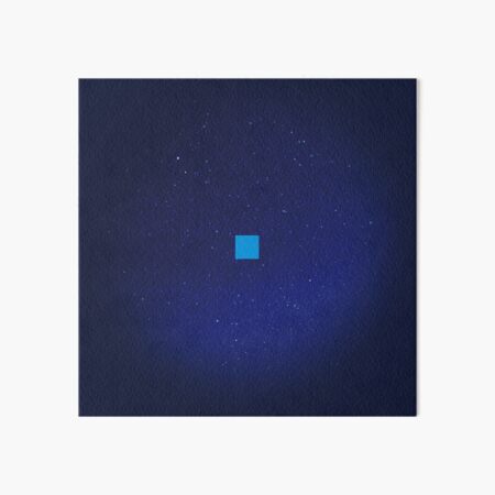 Zima Blue Art Board Print