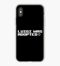 Luigi was Adopted Dark Edition iPhone Case
