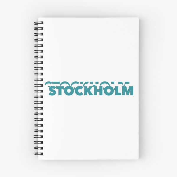 Item preview, Stockholm Sweden Modern Typography designed and sold by warrenbisch.