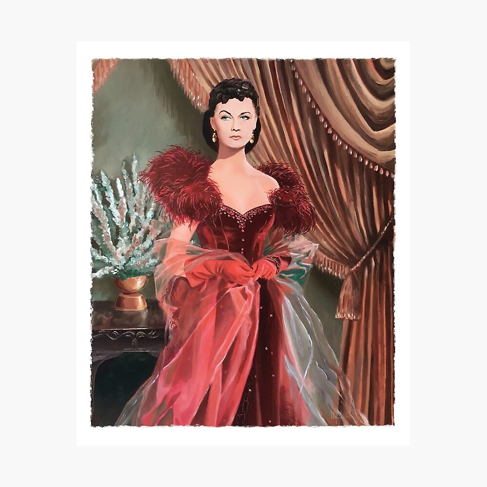 Mrs portrayed by Vivien Leigh" by erikebec | Redbubble