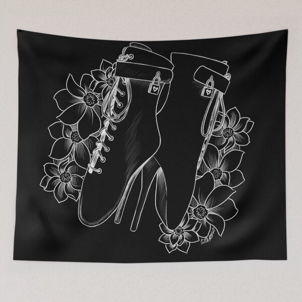 Item preview, Lovely Balletboots - black designed and sold by Lyxy.
