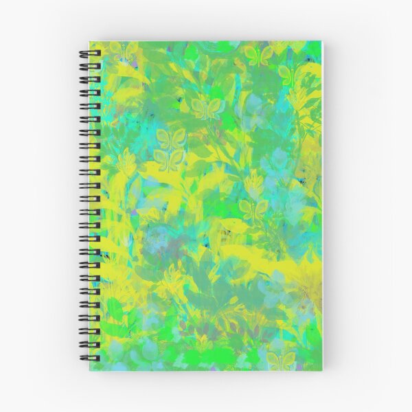 Item preview, Into the Jungle. An abstract jungle design of plants and butterflies. designed and sold by innerspectrum.