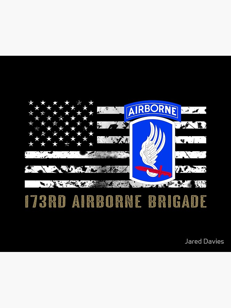 173rd Airborne Brigade (Distressed Flag) by MilitaryCandA