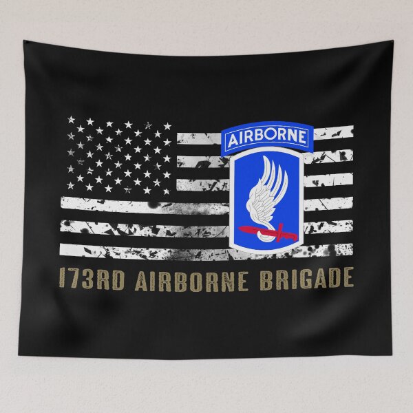 Item preview, 173rd Airborne Brigade (Distressed Flag) designed and sold by Jared Davies.
